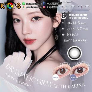 a-eye 1 Day Dramatic Gray ワンデーリフレア エーアイ ドラマティックグレー 